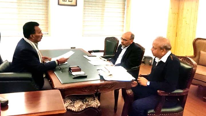 जल संसाधन मंत्री ने की विभागीय समीक्षा बैठक